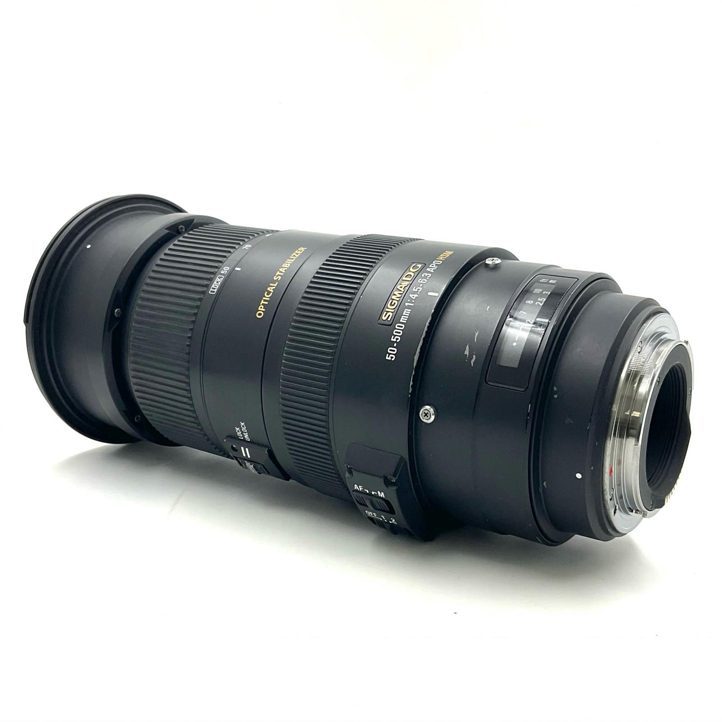 【全額返金保証】【最速発送】SIGMA APO 50-500mm F4.5-6.3 DG OS HSM (キヤノン用) 動作確認済