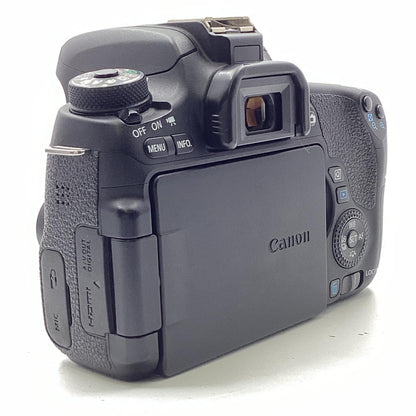 【全額返金保証】【最速発送】Canon デジタル一眼 EOS 8000D ブラック 動作確認済