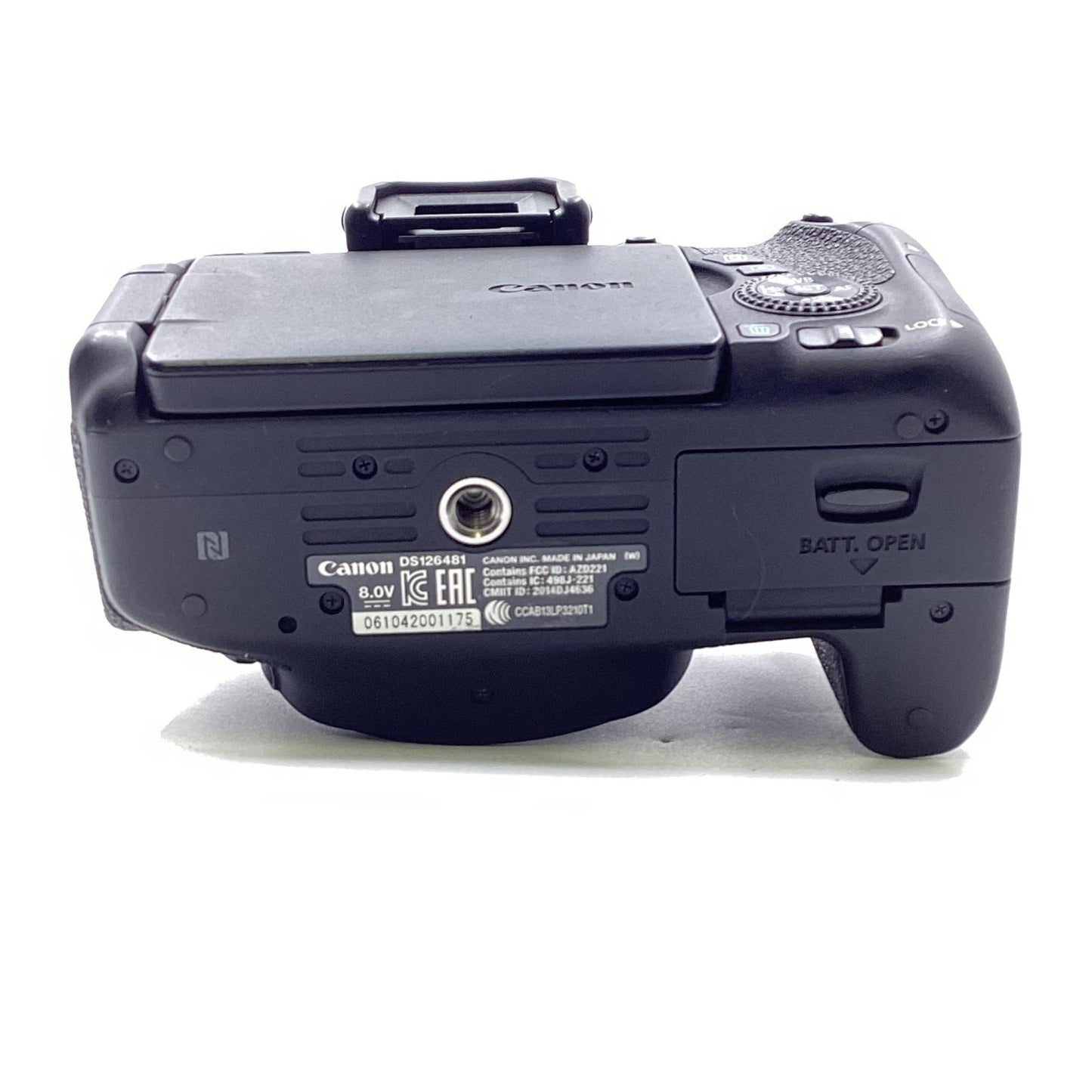 【全額返金保証】【最速発送】Canon デジタル一眼 EOS 8000D ブラック 動作確認済