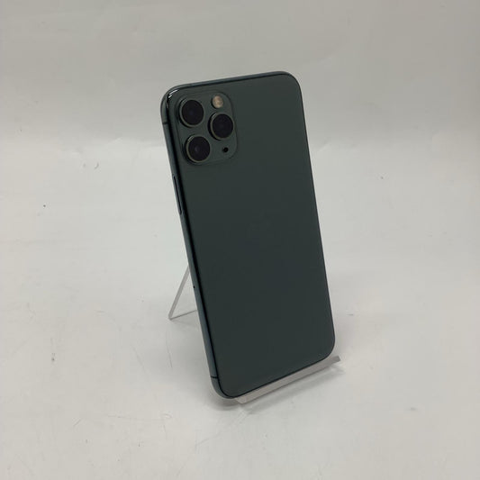 【全額返金保証】【最速発送】Apple iPhone iPhone 11 Pro 64GB ミッドナイトグリーン Softbank 白ロム 動作確認済 78%
