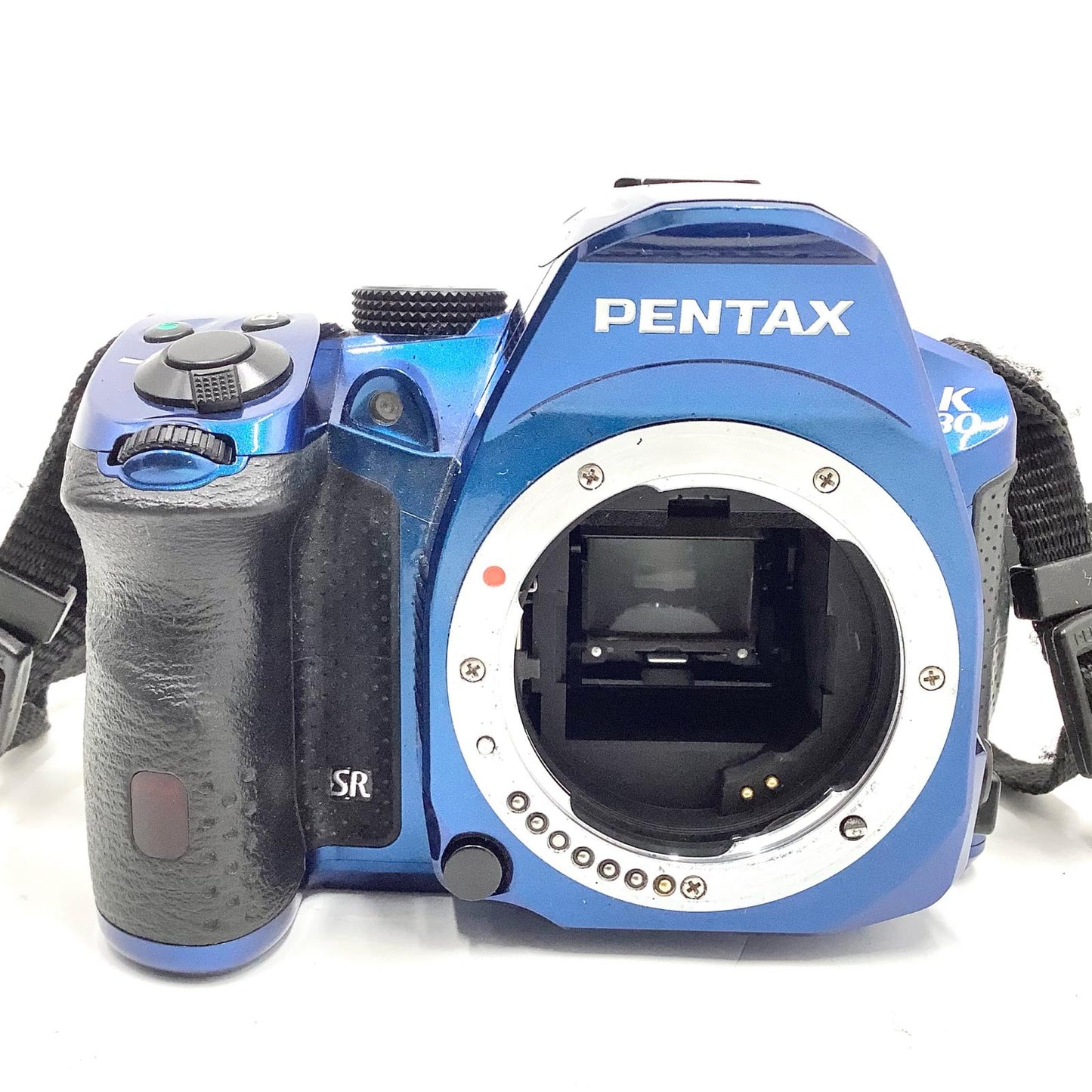 【全額返金保証】【最速発送】PENTAX デジタル一眼 K-30 クリスタルブルー 動作確認済