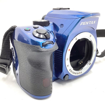 【全額返金保証】【最速発送】PENTAX デジタル一眼 K-30 クリスタルブルー 動作確認済