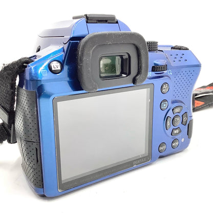 【全額返金保証】【最速発送】PENTAX デジタル一眼 K-30 クリスタルブルー 動作確認済