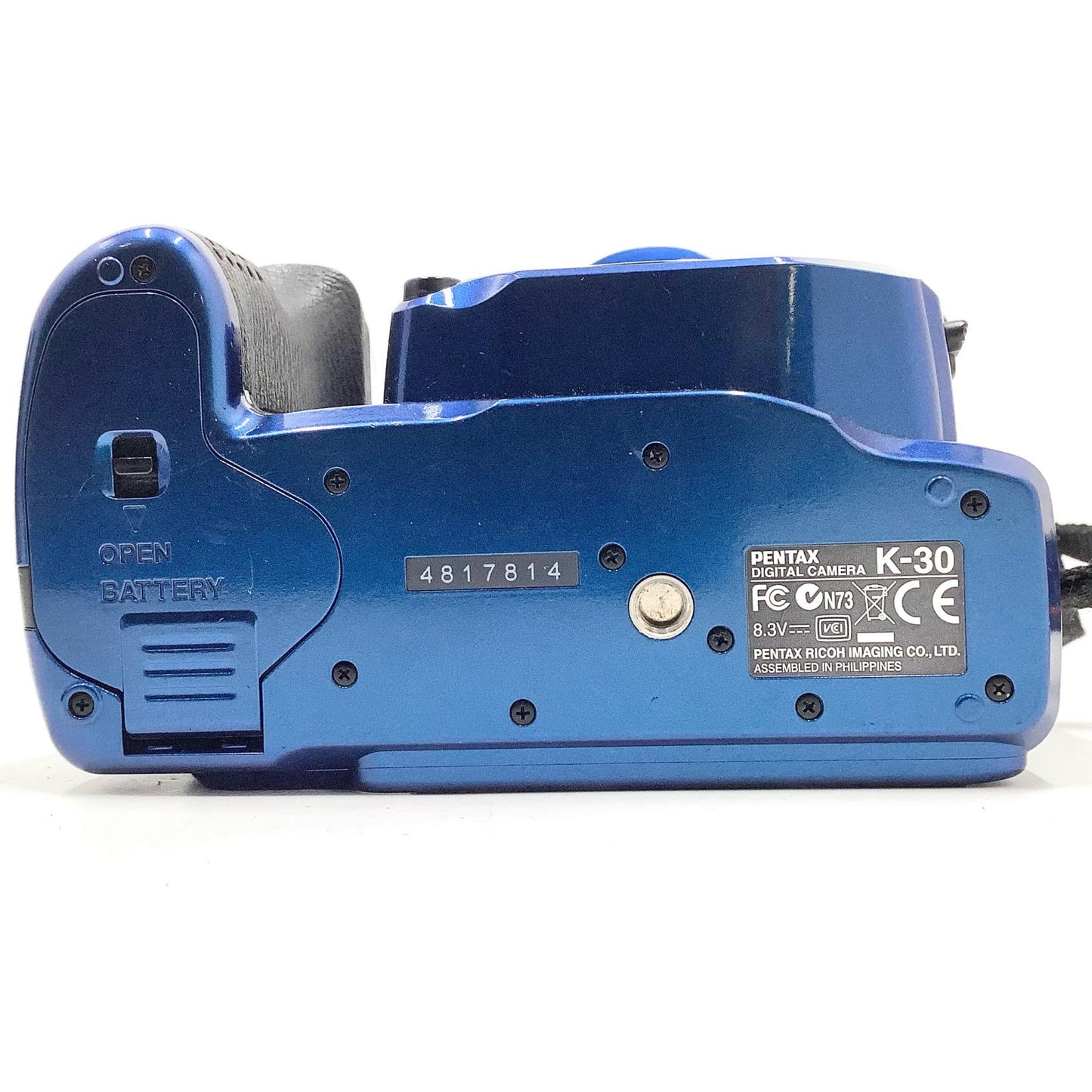 【全額返金保証】【最速発送】PENTAX デジタル一眼 K-30 クリスタルブルー 動作確認済