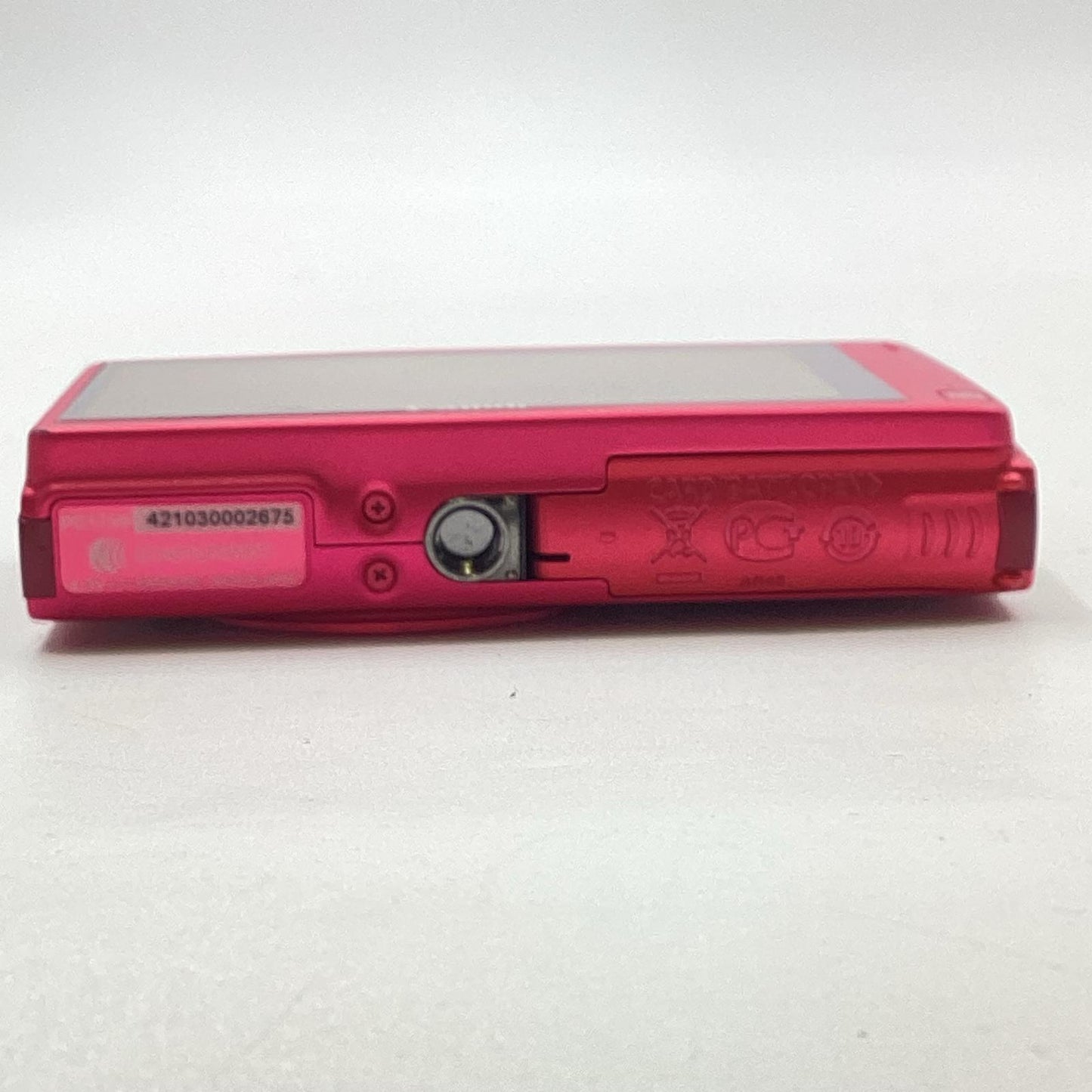 【全額返金保証】【最速発送】Canon コンパクトデジタルカメラ IXY 420F [レッド] 動作確認済