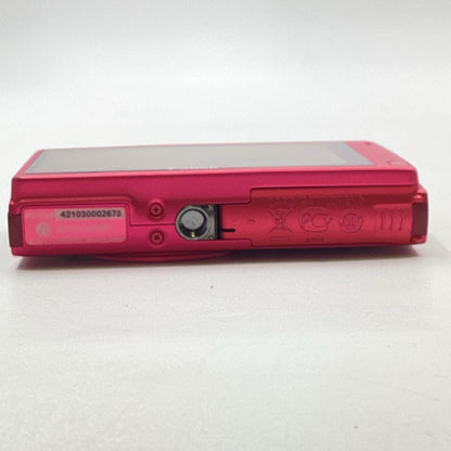 【全額返金保証】【最速発送】Canon コンパクトデジタルカメラ IXY 420F [レッド] 動作確認済