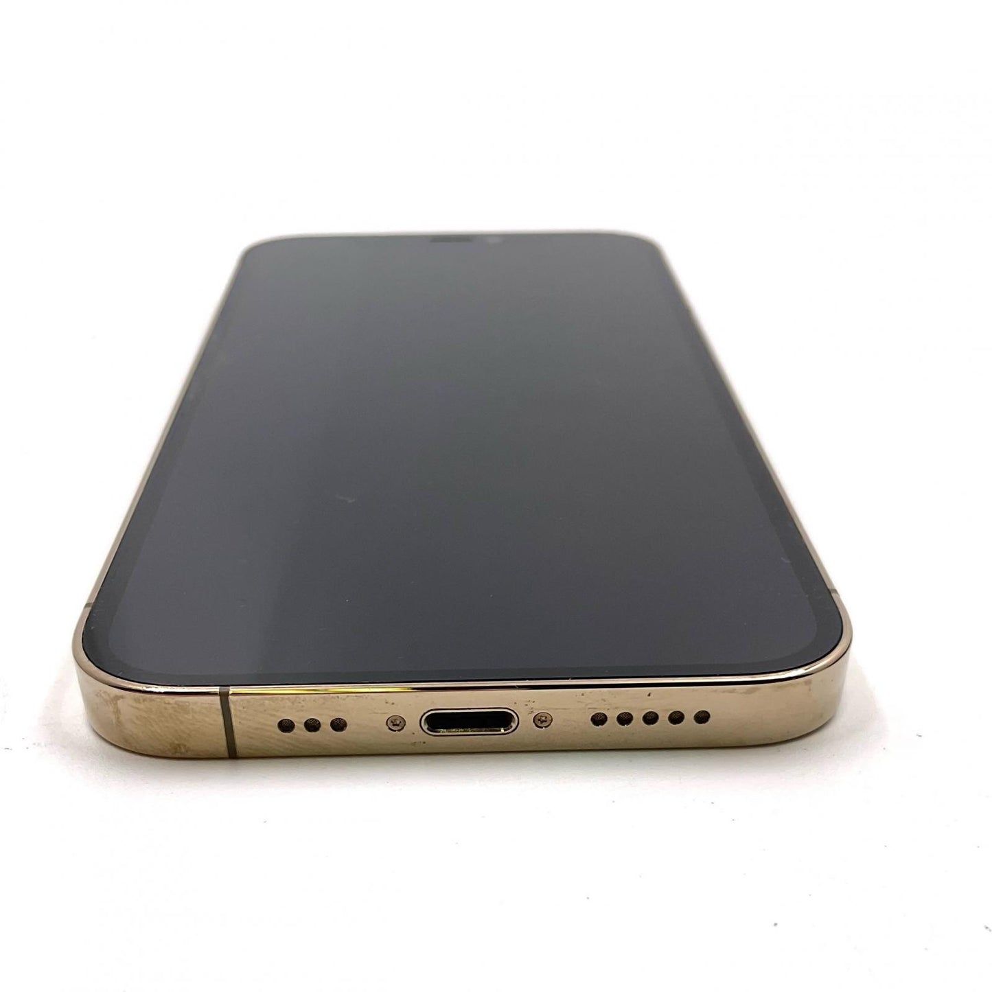 【全額返金保証】【最速発送】Apple iPhone iPhone 12 Pro 128GB ゴールド docomo 白ロム 動作確認済 80%