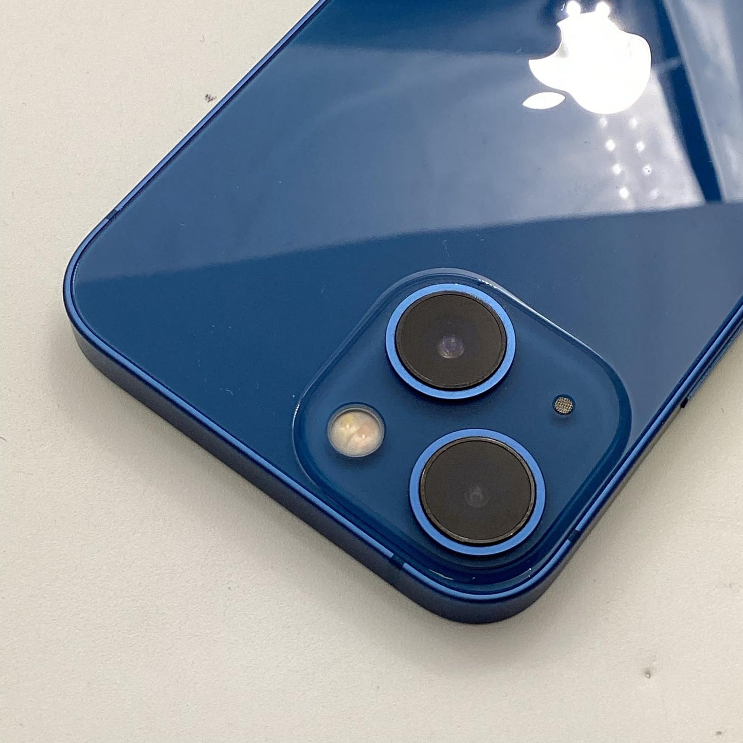 【全額返金保証】【最速発送】Apple iPhone iPhone 13 mini 128GB ブルー au 動作確認済 80%