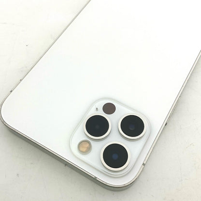 【全額返金保証】【最速発送】Apple iPhone iPhone 12 Pro 256GB シルバー au 白ロム 動作確認済 77%