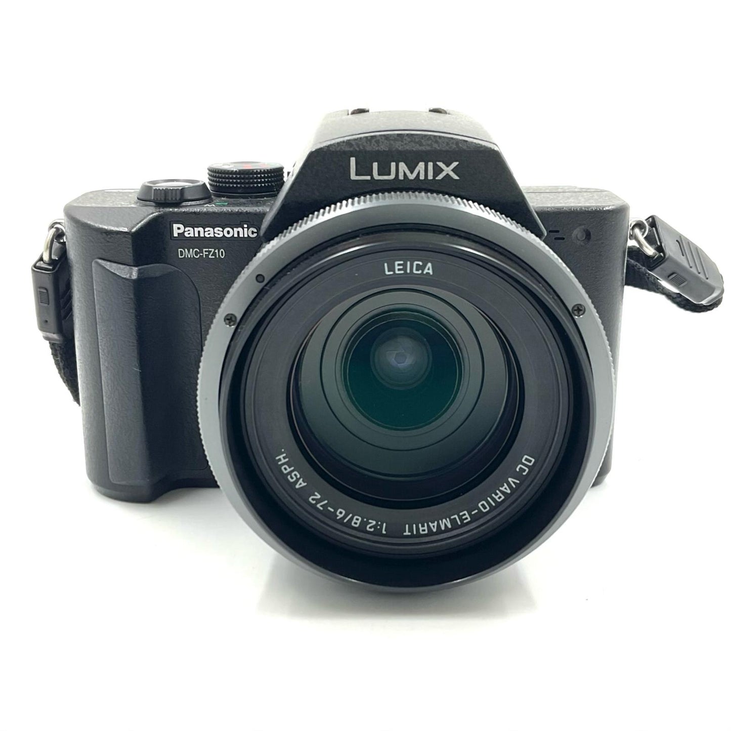 【全額返金保証】【最速発送】Panasonic コンパクトデジタルカメラ LUMIX DMC-FZ10 美品 動作確認済