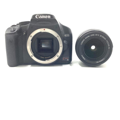 【全額返金保証】【最速発送】Canon デジタル一眼 EOS Kiss X2 レンズキット ブラック 動作確認済
