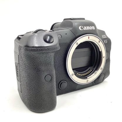 【全額返金保証】【最速発送】Canon デジタル一眼 EOS R5 ボディ ブラック 動作確認済