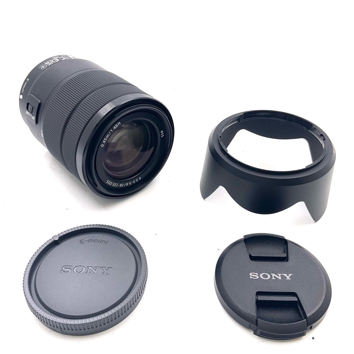 【全額返金保証】【最速発送】Sony E 18-135mm F3.5-5.6 OSS SEL18135 美品 動作確認済