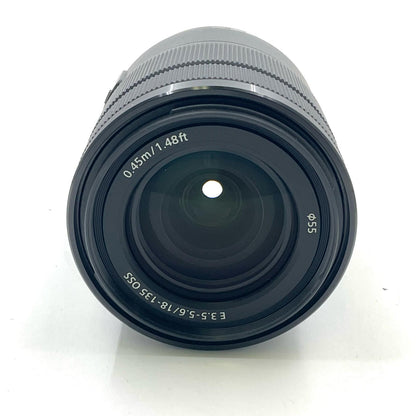 【全額返金保証】【最速発送】Sony E 18-135mm F3.5-5.6 OSS SEL18135 美品 動作確認済