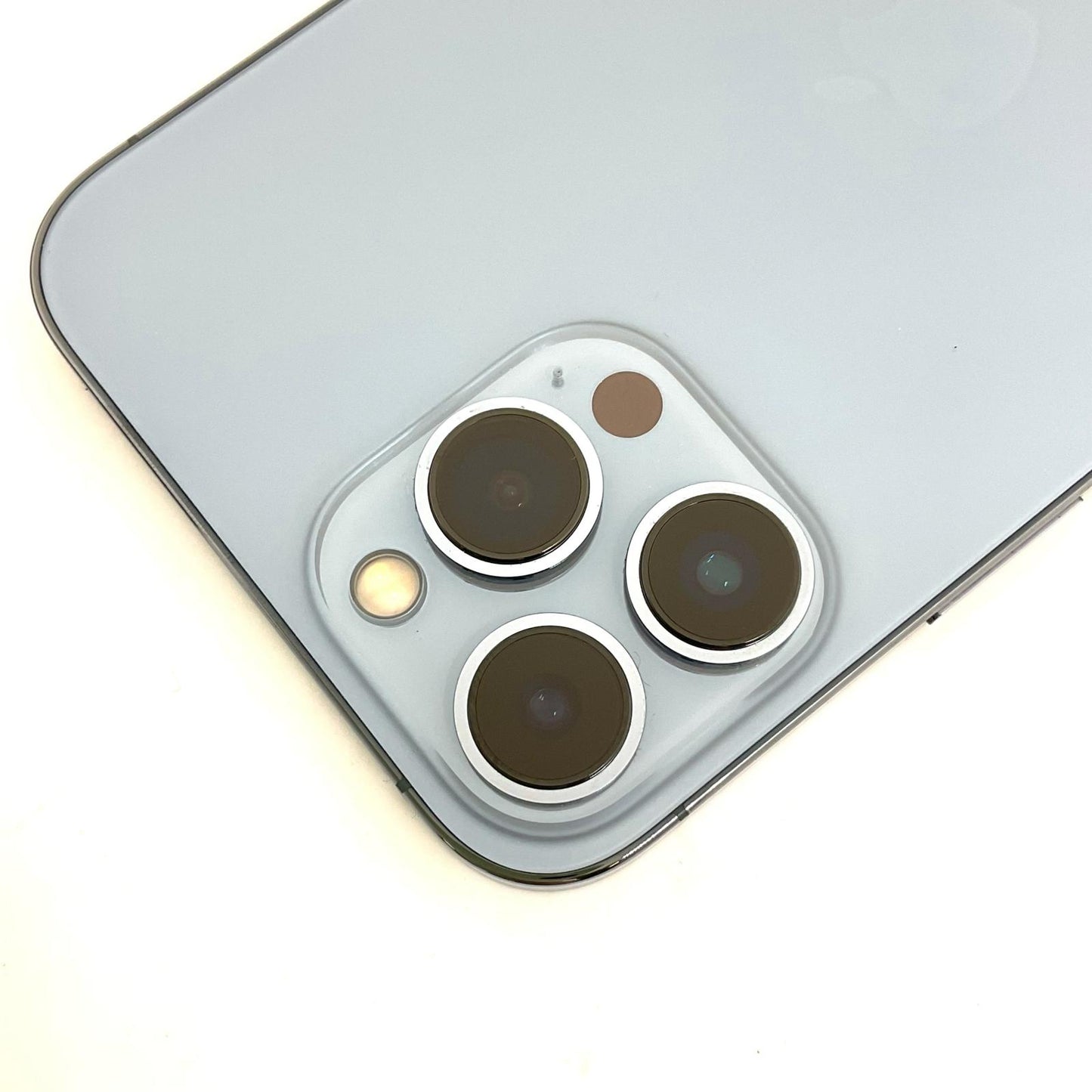 【全額返金保証】【最速発送】Apple iPhone iPhone 13 Pro Max 128GB シエラブルー au SIMフリー 白ロム 動作確認済 84%