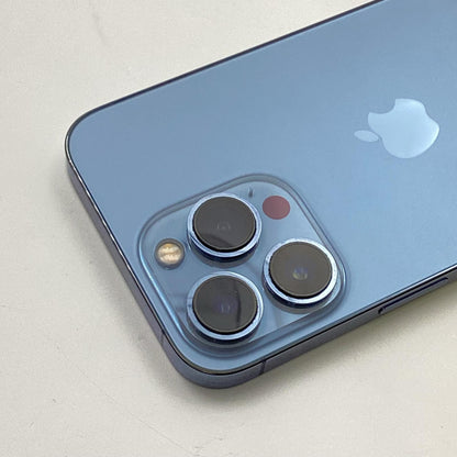 【全額返金保証】【最速発送】Apple iPhone iPhone 13 Pro 256GB シエラブルー au SIMフリー 白ロム 動作確認済 77%