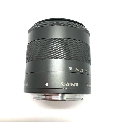 【全額返金保証】【最速発送】Canon EF-M18-55mm F3.5-5.6 IS STM 動作確認済