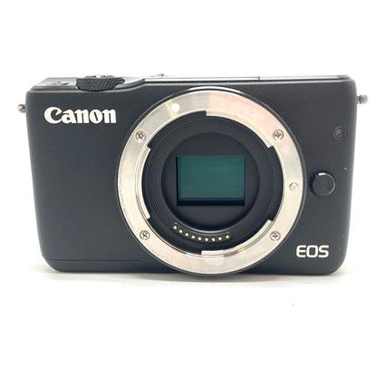 【全額返金保証】【最速発送】Canon デジタル一眼 EOS M10 ボディ [ブラック] 動作確認済