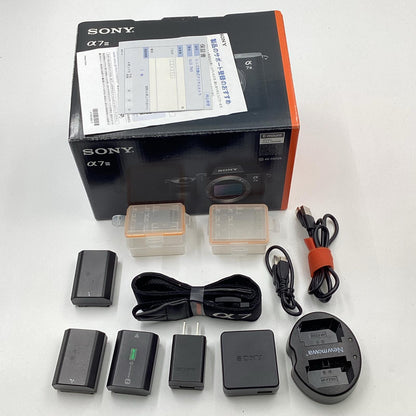 【全額返金保証】【最速発送】Sony デジタル一眼 α7 III ILCE-7M3 ボディ ブラック 美品 動作確認済