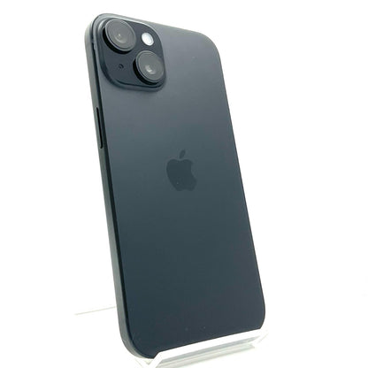 【全額返金保証】【最速発送】Apple iPhone 15 128GB ブラック SIMフリー 白ロム 動作確認済 96.6%