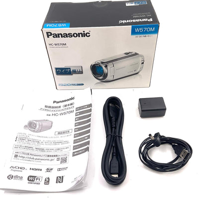 【全額返金保証】【最速発送】Panasonic HC-W570M-W [ホワイト] 動作確認済