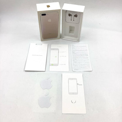 【全額返金保証】【最速発送】Apple iPhone iPhone 7 Plus 128GB ゴールド docomo SIMフリー 白ロム 美品 動作確認済 86%