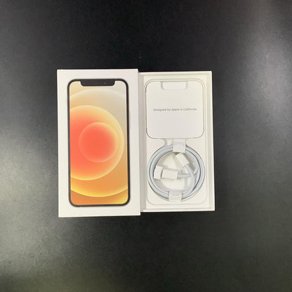 【全額返金保証】【最速発送】Apple iPhone iPhone 12 mini 256GB ホワイト Softbank SIMフリー 白ロム 動作確認済 77%