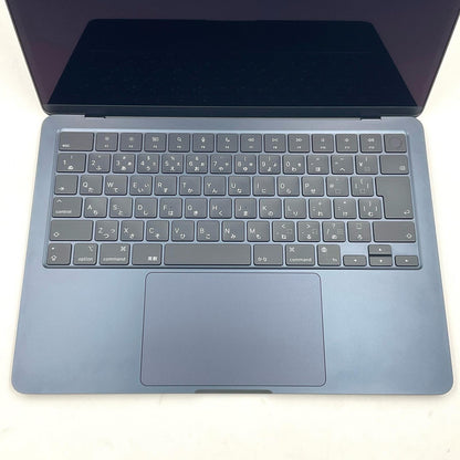 【全額返金保証】【最速発送】Apple MacBook Air 13.6インチ 2022 Apple M2 8GB SSD 256GB ミッドナイト 100% 動作確認済