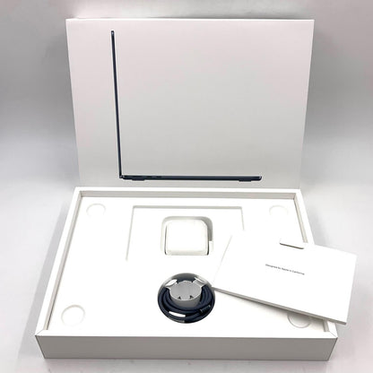 【全額返金保証】【最速発送】Apple MacBook Air 13.6インチ 2022 Apple M2 8GB SSD 256GB ミッドナイト 100% 動作確認済