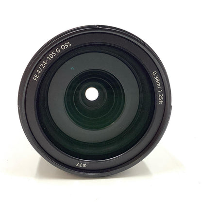 【全額返金保証】【最速発送】Sony FE 24-105mm F4 G OSS SEL24105G 美品 動作確認済