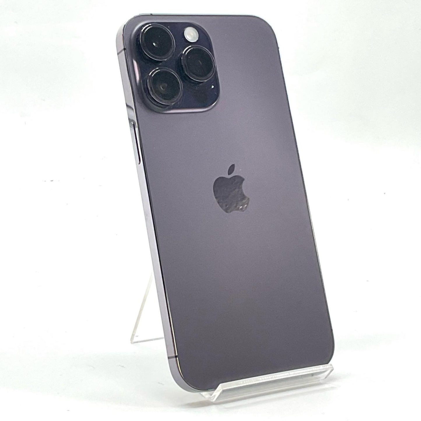 【全額返金保証】【最速発送】Apple iPhone iPhone 14 Pro Max 128GB ディープパープル docomo 動作確認済 85%