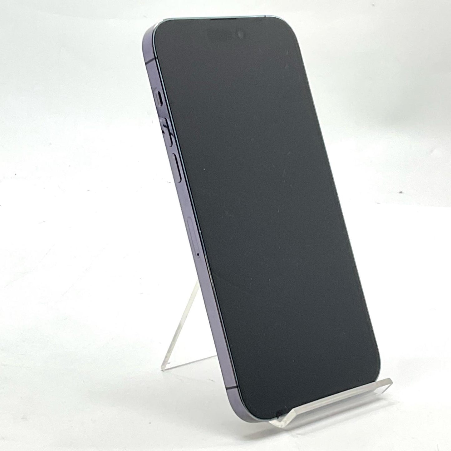 【全額返金保証】【最速発送】Apple iPhone iPhone 14 Pro Max 128GB ディープパープル docomo 動作確認済 85%