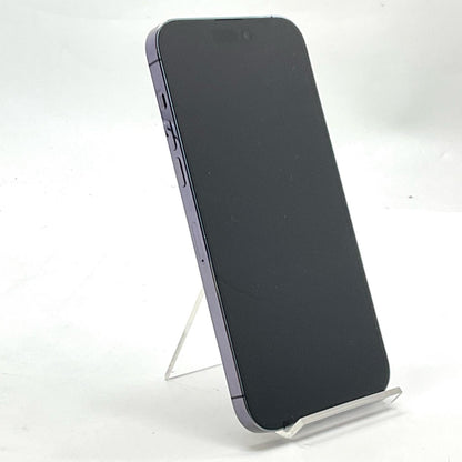 【全額返金保証】【最速発送】Apple iPhone iPhone 14 Pro Max 128GB ディープパープル docomo 動作確認済 85%