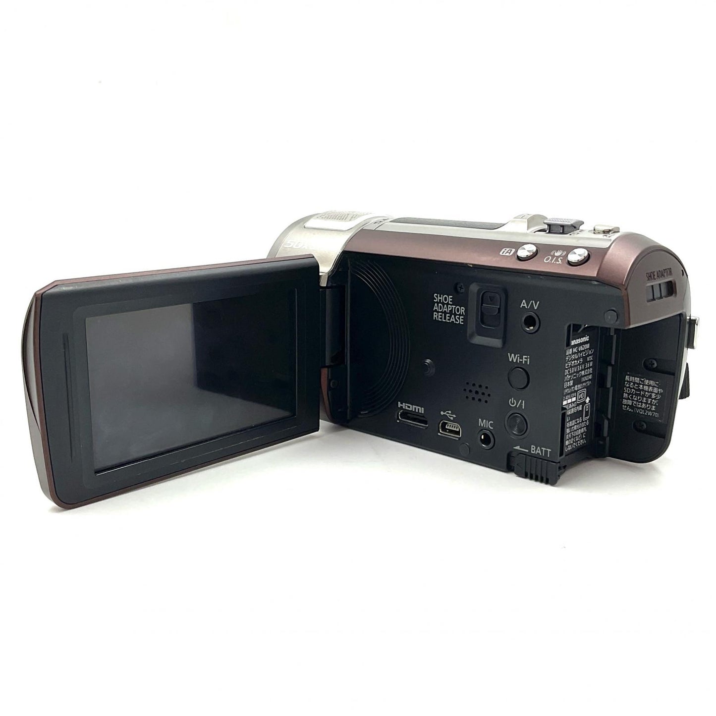 【全額返金保証】【最速発送】Panasonic HC-V620M-T [ブラウン] 美品 動作確認済