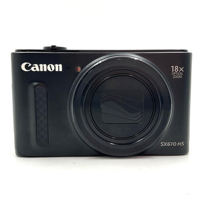 【全額返金保証】【最速発送】Canon コンパクトデジタルカメラ PowerShot SX610 HS [ブラック] 動作確認済