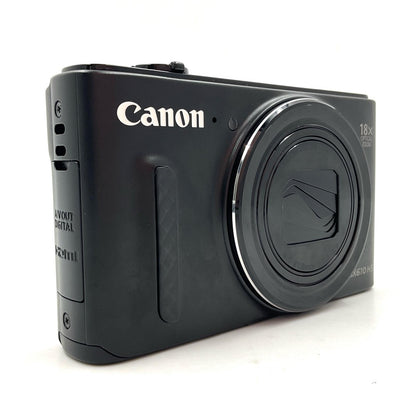 【全額返金保証】【最速発送】Canon コンパクトデジタルカメラ PowerShot SX610 HS [ブラック] 動作確認済