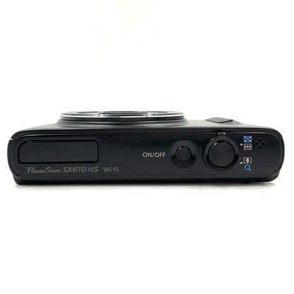 【全額返金保証】【最速発送】Canon コンパクトデジタルカメラ PowerShot SX610 HS [ブラック] 動作確認済