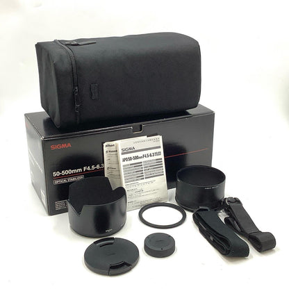 【全額返金保証】【最速発送】SIGMA APO 50-500mm F4.5-6.3 DG OS HSM (ニコン用) 動作確認済