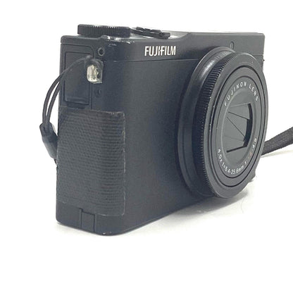 【全額返金保証】【最速発送】FUJIFILM コンパクトデジタルカメラ XQ1 ブラック 動作確認済