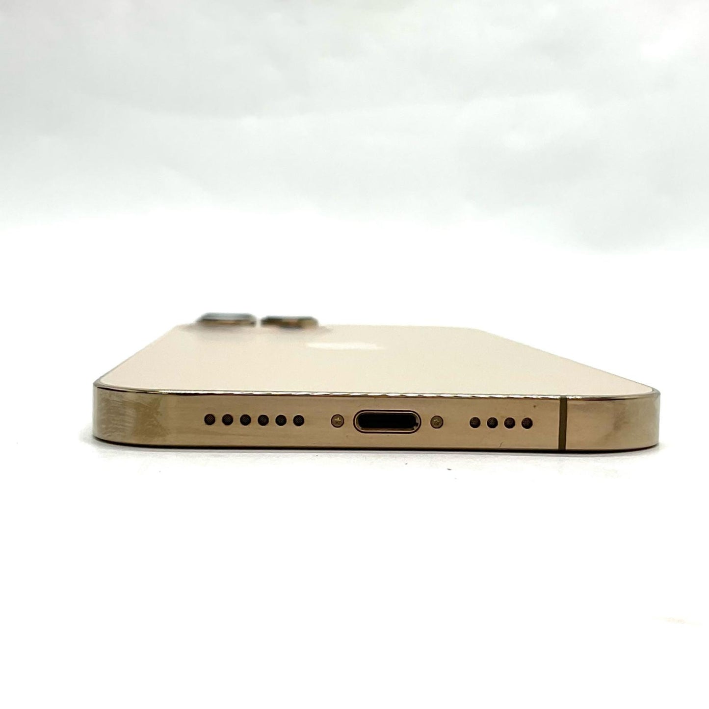 【全額返金保証】【最速発送】Apple iPhone iPhone 12 Pro Max 256GB ゴールド docomo SIMフリー 白ロム 動作確認済 82%