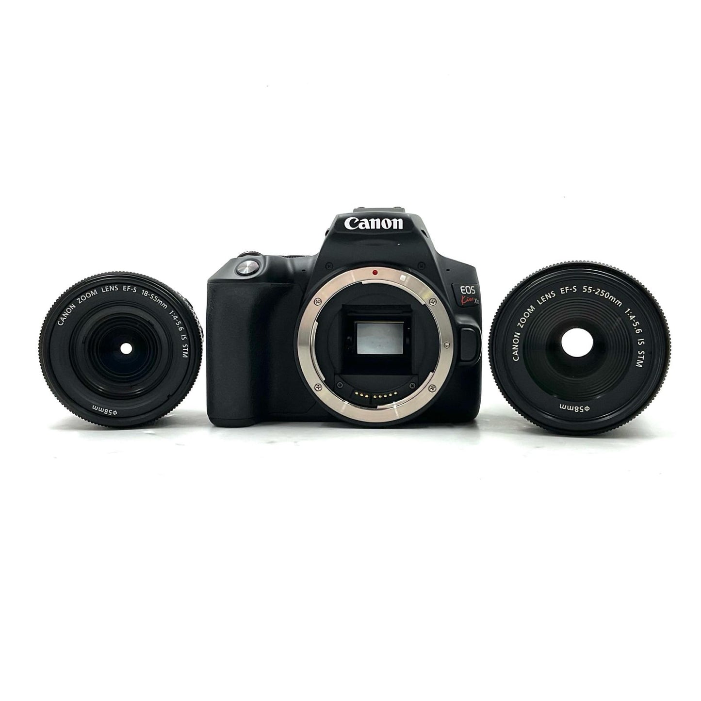 【全額返金保証】【最速発送】Canon デジタル一眼 EOS Kiss X10 ダブルズームキット ブラック 美品 動作確認済