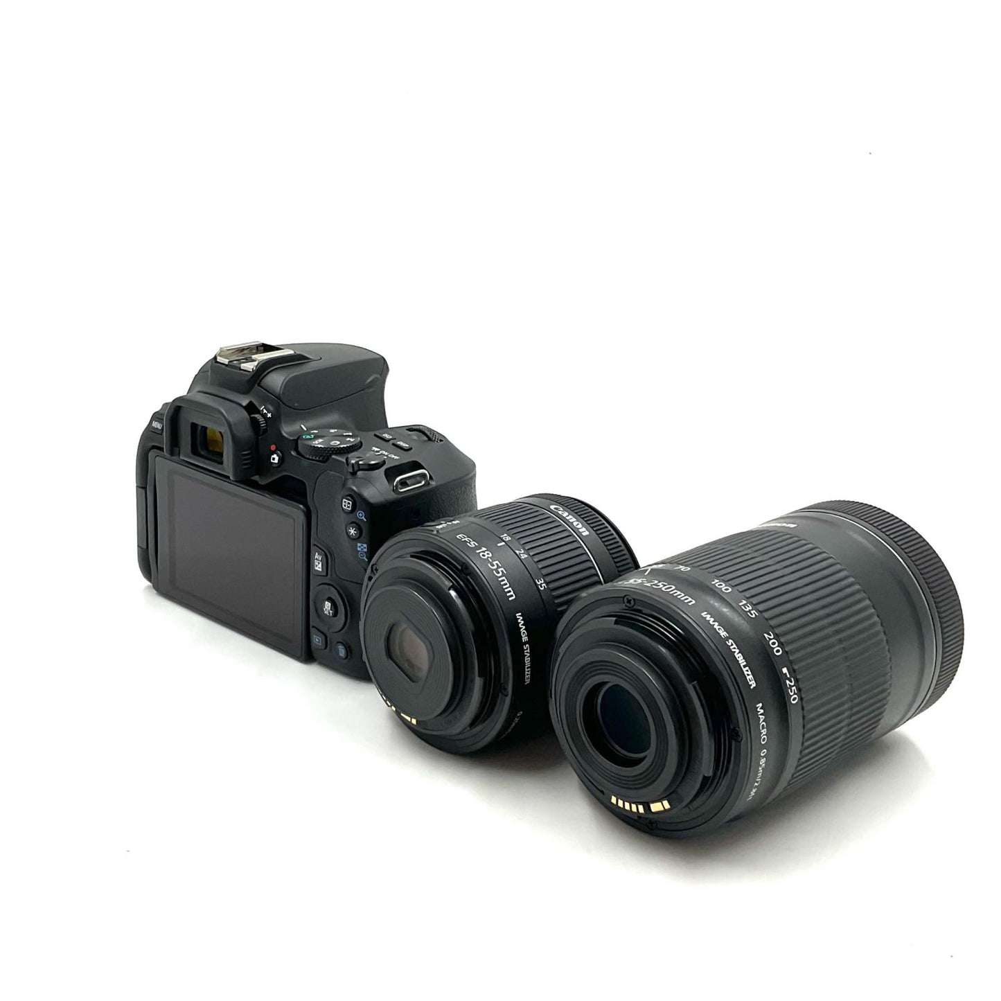 【全額返金保証】【最速発送】Canon デジタル一眼 EOS Kiss X10 ダブルズームキット ブラック 美品 動作確認済
