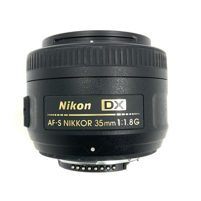 【全額返金保証】【最速発送】Nikon AF-S DX NIKKOR 35mm f/1.8G 動作確認済