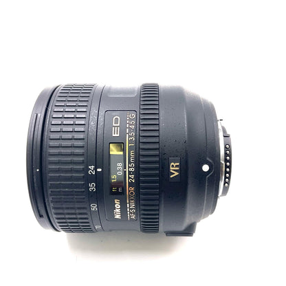 【全額返金保証】【最速発送】Nikon AF-S NIKKOR 24-85mm f/3.5-4.5G ED VR 動作確認済