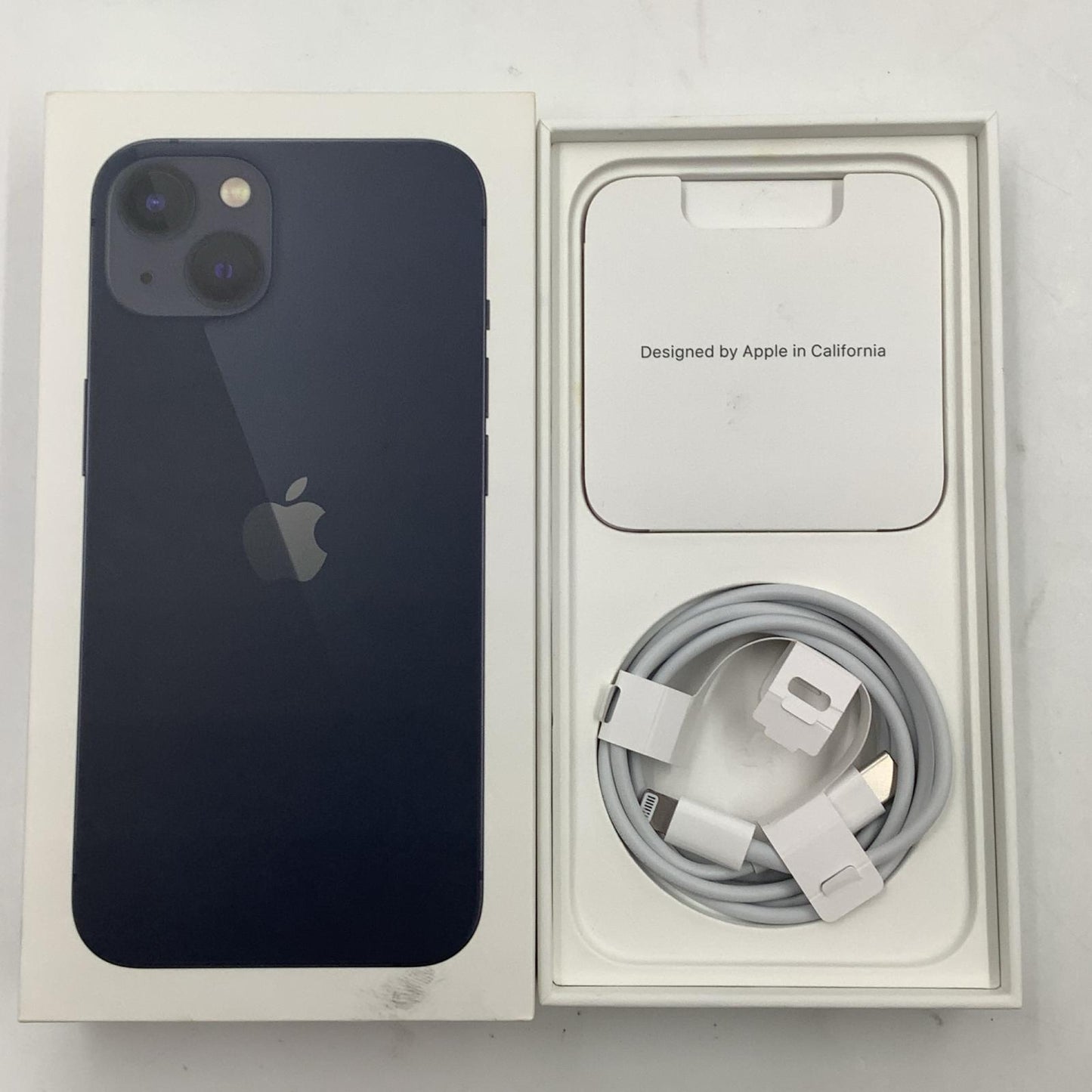 【全額返金保証】【最速発送】Apple iPhone iPhone 13 128GB ミッドナイト au SIMフリー 白ロム 動作確認済 89%