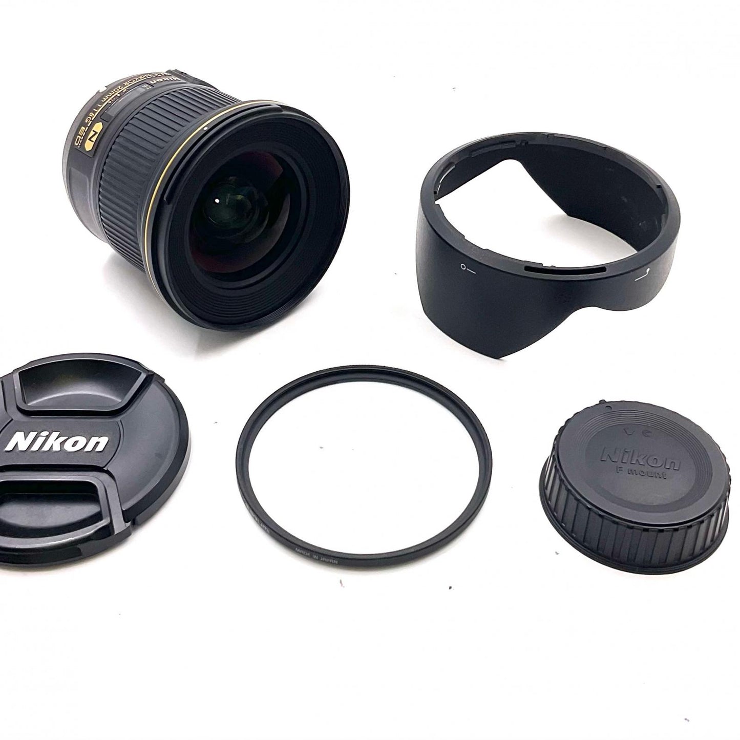 【全額返金保証】【最速発送】Nikon AF-S NIKKOR 20mm f/1.8G ED 動作確認済