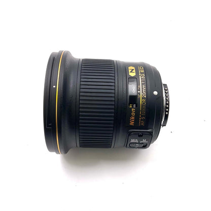 【全額返金保証】【最速発送】Nikon AF-S NIKKOR 20mm f/1.8G ED 動作確認済