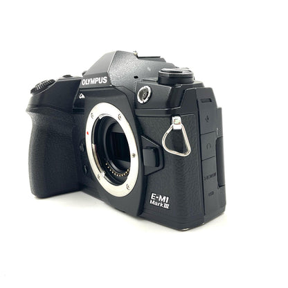 【全額返金保証】【最速発送】OLYMPUS デジタル一眼 OM-D E-M1 Mark III ボディ ブラック 動作確認済
