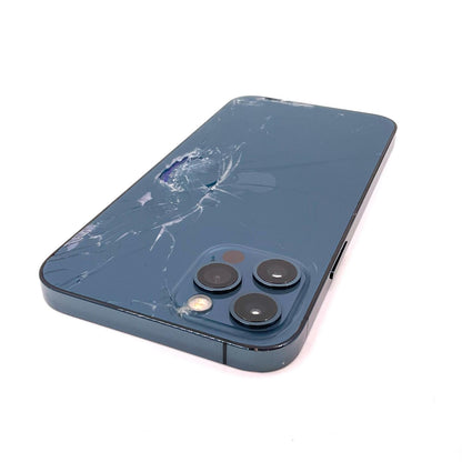 【最速発送】Apple iPhone iPhone 12 Pro 256GB パシフィックブルー Softbank 白ロム【難有】 69%