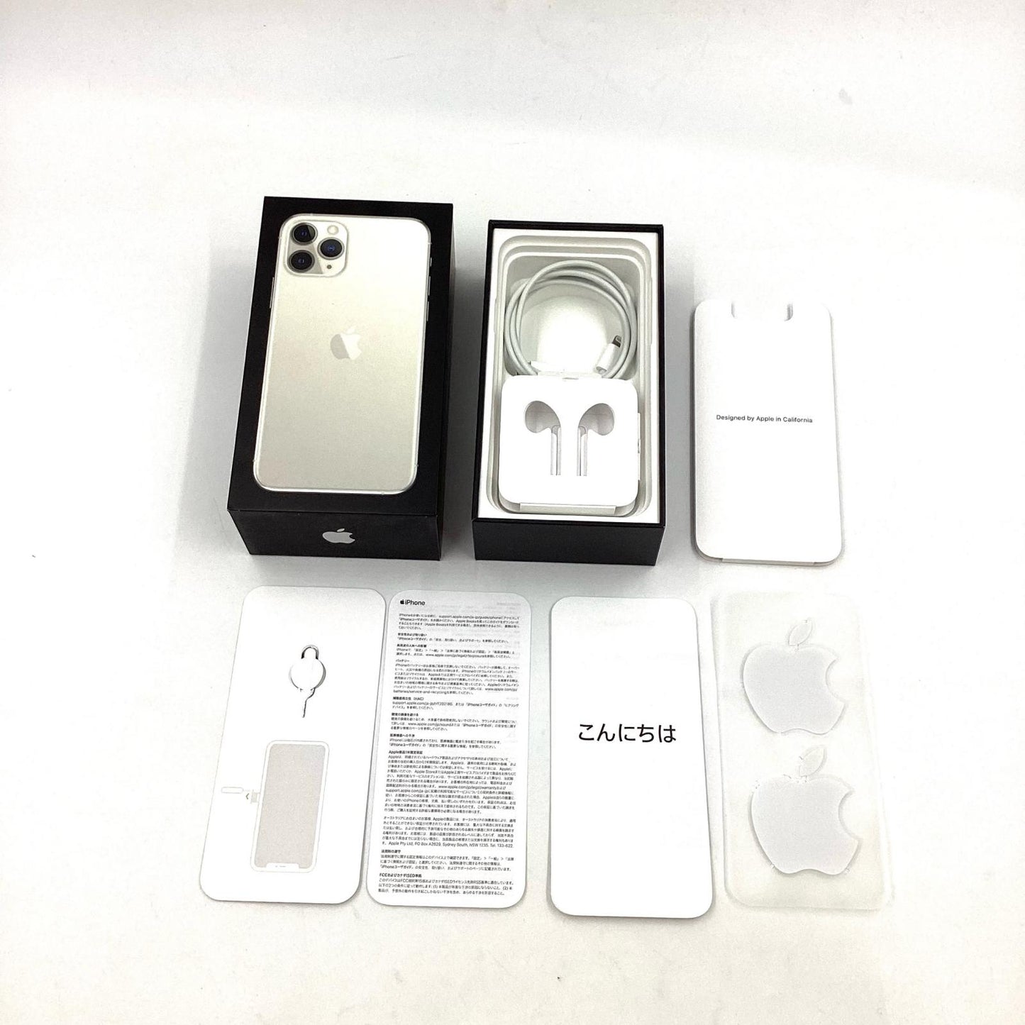 【全額返金保証】【最速発送】Apple iPhone iPhone 11 Pro 256GB シルバー docomo 白ロム 動作確認済 72%